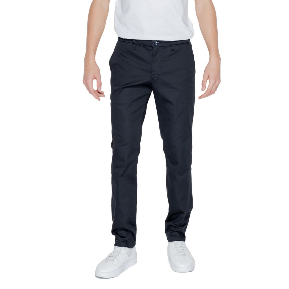 Armani Exchange Black Cotton Jeans &amp; Bukser