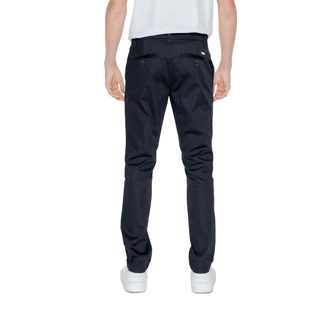 Armani Exchange Black Cotton Jeans &amp; Bukser