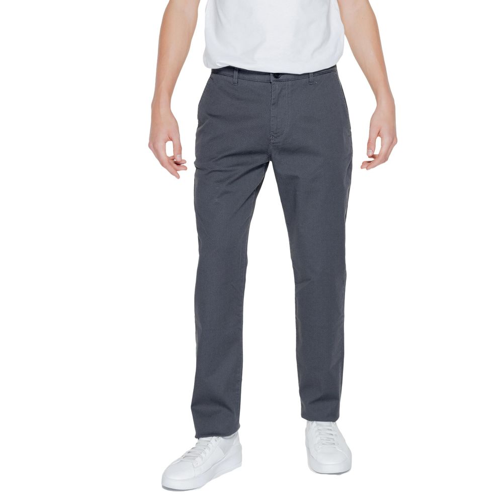 Armani Exchange Black Cotton Jeans &amp; Bukser