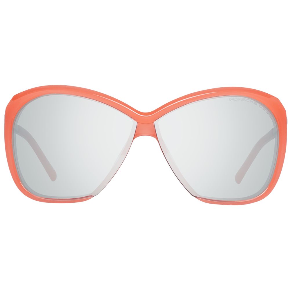 Porsche Design orange solbriller til kvinder