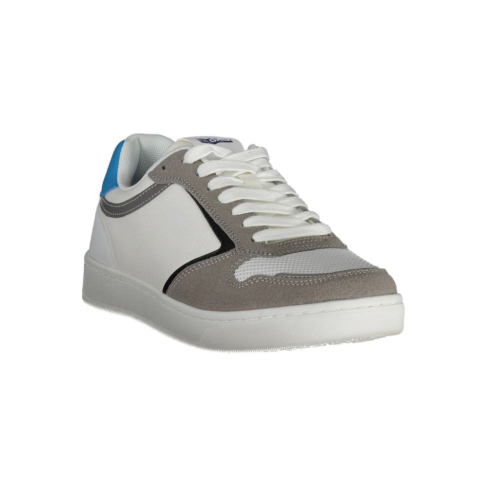 Gas hvid polyester sneaker