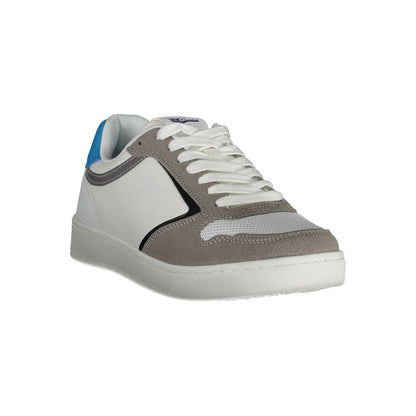 Gas White Polyester Sneaker