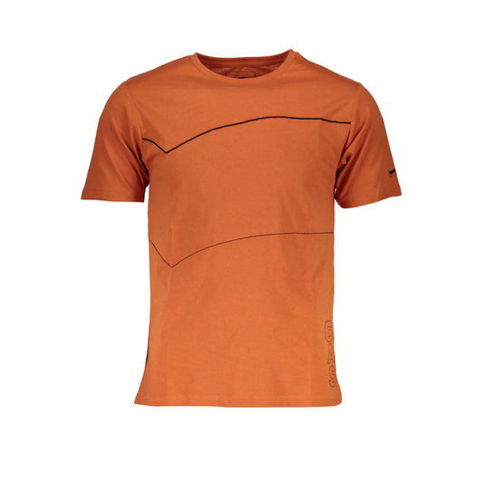 Gas orange bomuld T-shirt