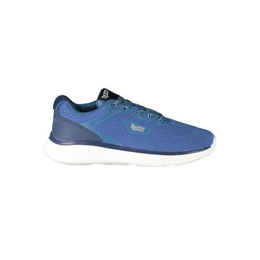 Gas Blue Polyester Sneaker