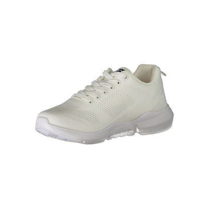 Gas White Polyester Sneaker