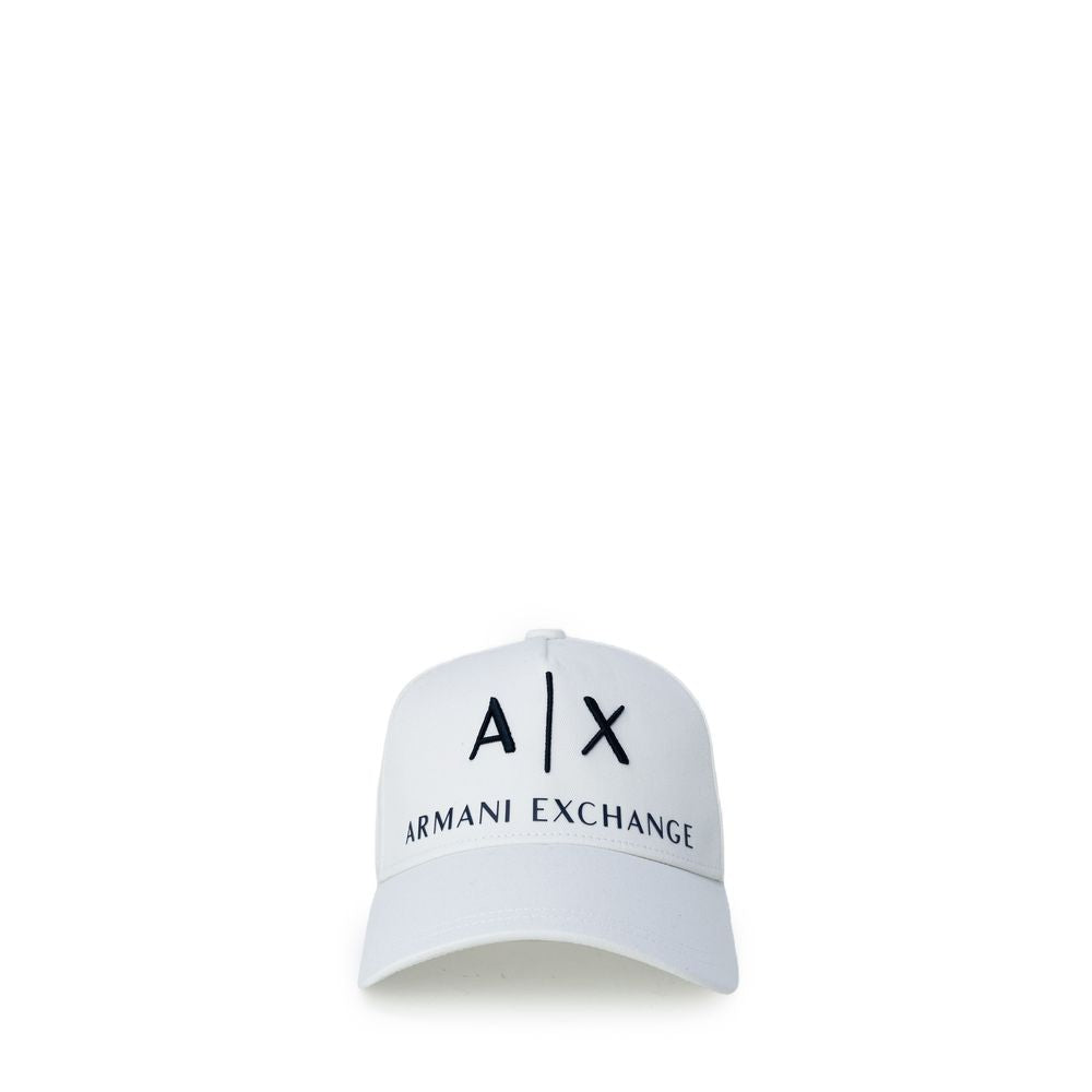 Armani Exchange Cream Bomuld Hatte &amp; Kasket