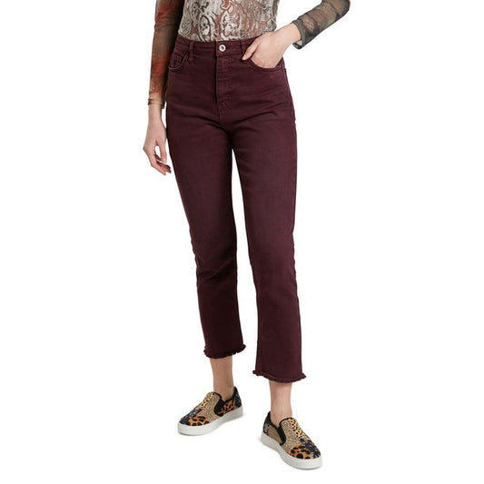 Desigual Bordeaux bomulds jeans og bukser