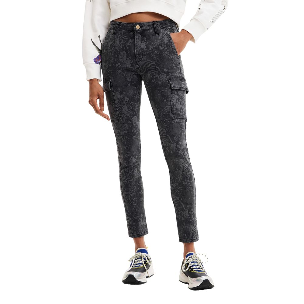 Desigual sorte jeans og bukser i bomuld