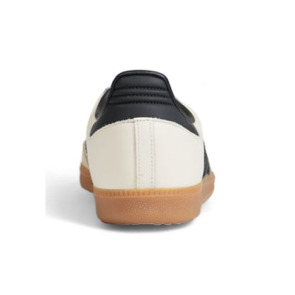 Adidas Cremefarvede Lædersneaker
