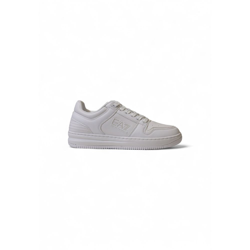 EA7 Emporio Armani Hvid Polyester Sneaker