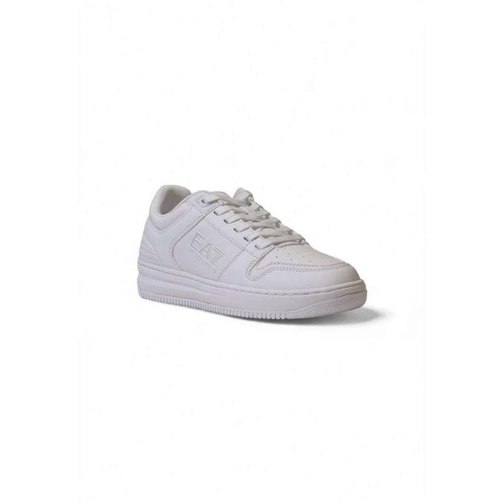 EA7 Emporio Armani Hvid Polyester Sneaker