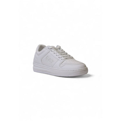 EA7 Emporio Armani Hvid Polyester Sneaker