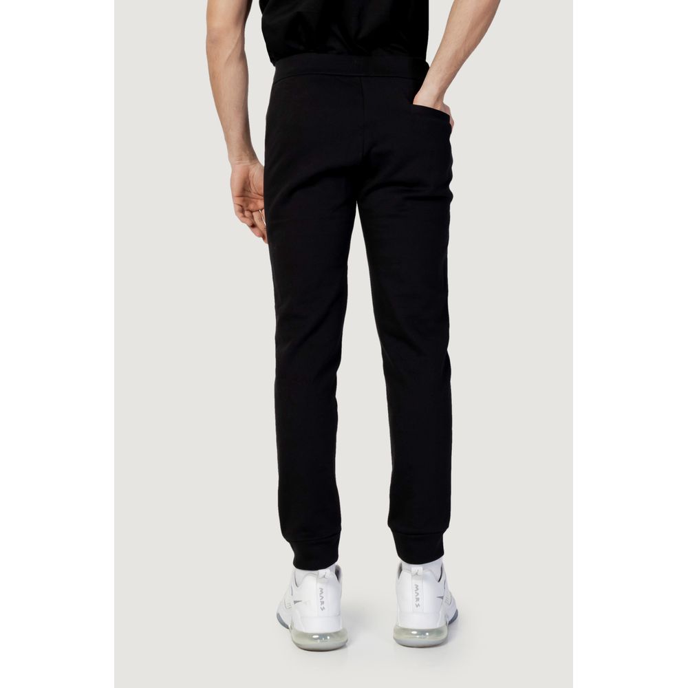 Armani Exchange Black Cotton Jeans &amp; Bukser