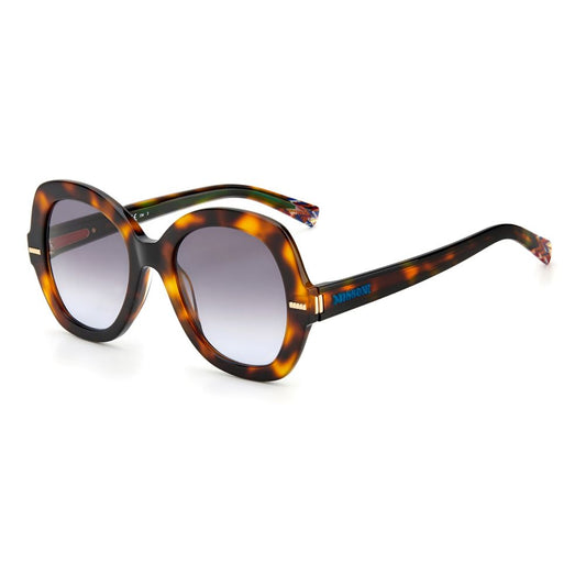 Missoni brune metal solbriller