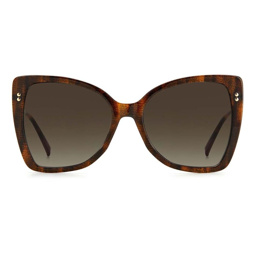 Missoni brune metal solbriller