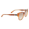 Karl Lagerfeld orange acetat solbriller