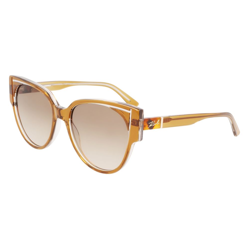 Karl Lagerfeld brune acetatsolbriller