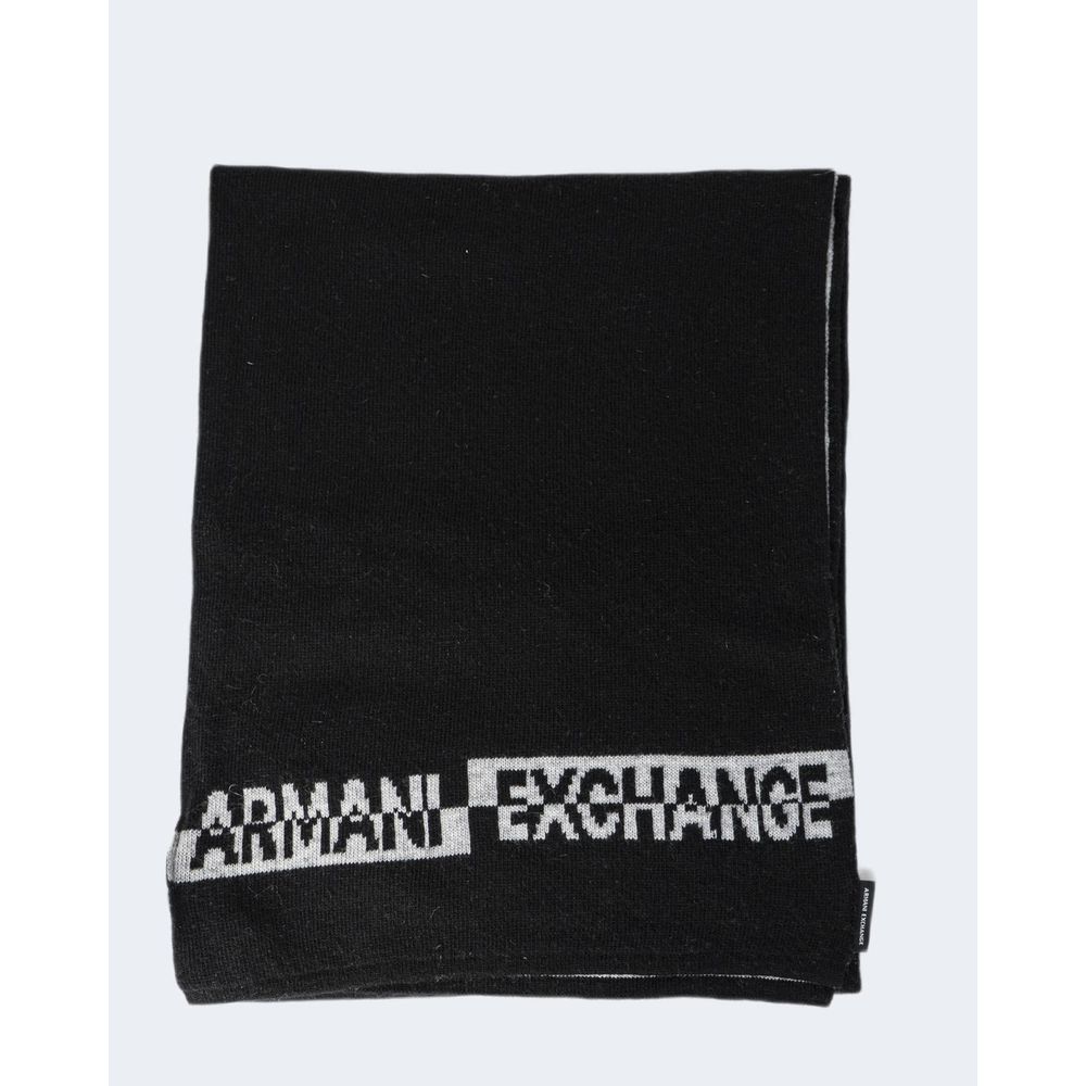 Armani Exchange sort akryltørklæde