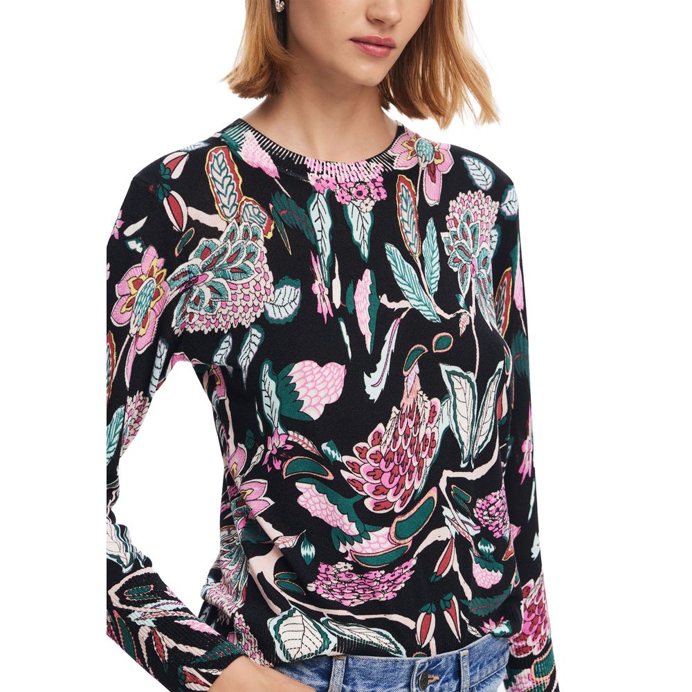 Desigual Sort Viscose Toppe &amp; T-shirt