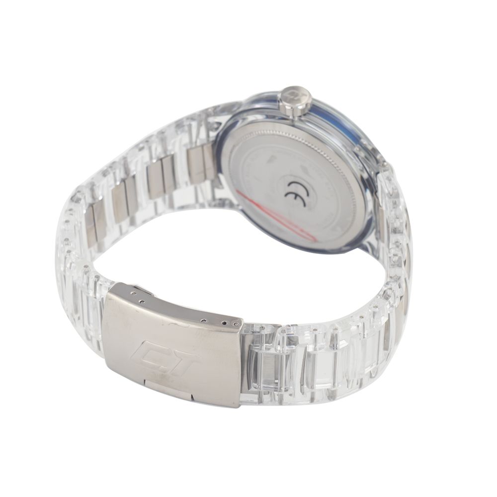 Chronotech transparent polykarbonat ur