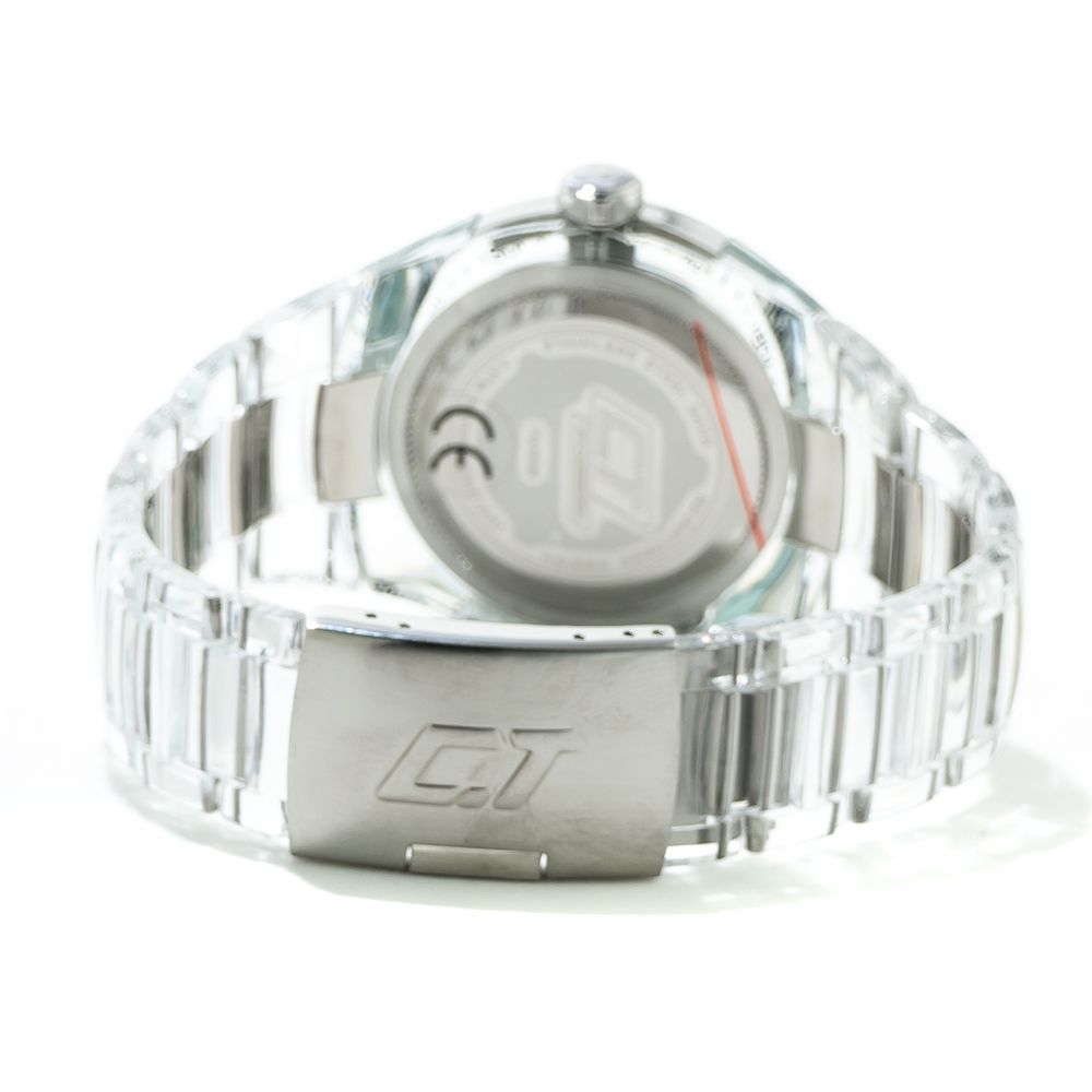 Chronotech transparent polykarbonat ur