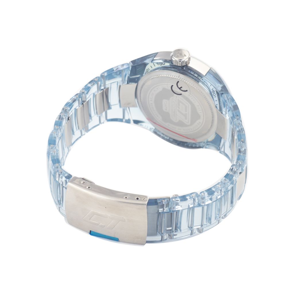 Chronotech transparent polykarbonat ur