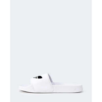 Adidas White Polyester Sandal