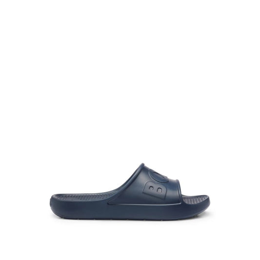 Hugo Boss blå gummi sandal