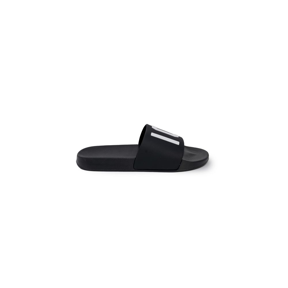 Ikon sort gummi sandal