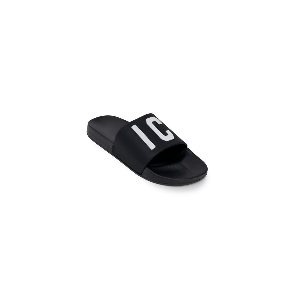 Ikon sort gummi sandal