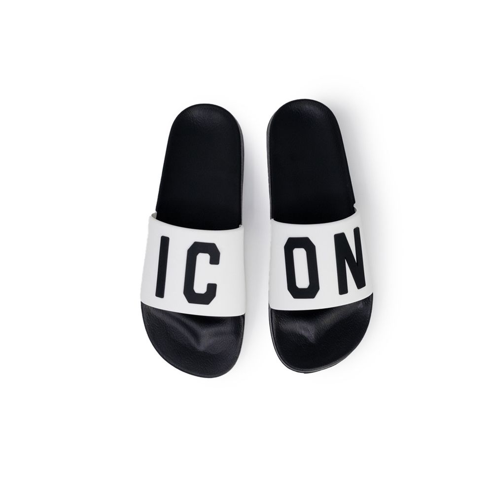 Ikon hvid gummi sandal