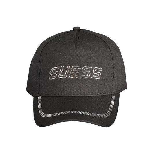 Guess Jeans Sort bomuldshat