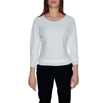 Guess White Viscose Toppe &amp; T-Shirt