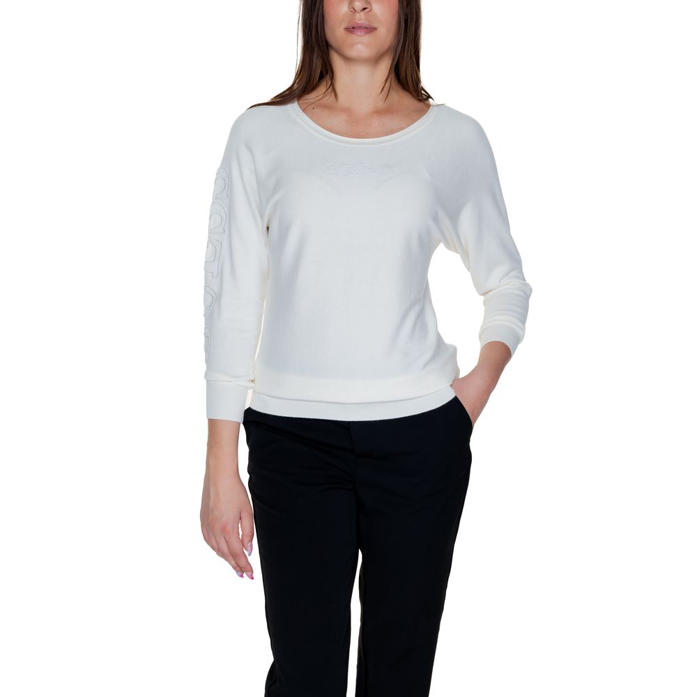 Guess White Viscose Toppe &amp; T-Shirt