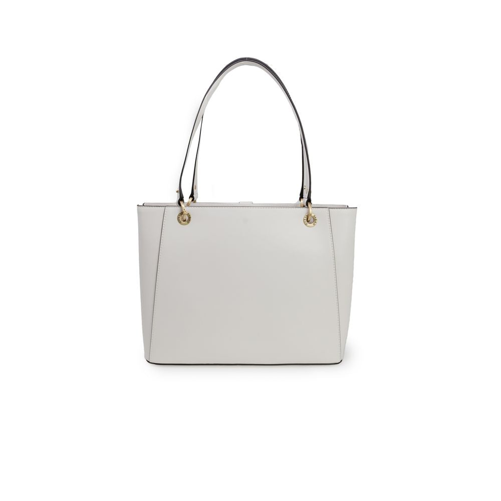 Guess Cream Polyethylene håndtaske