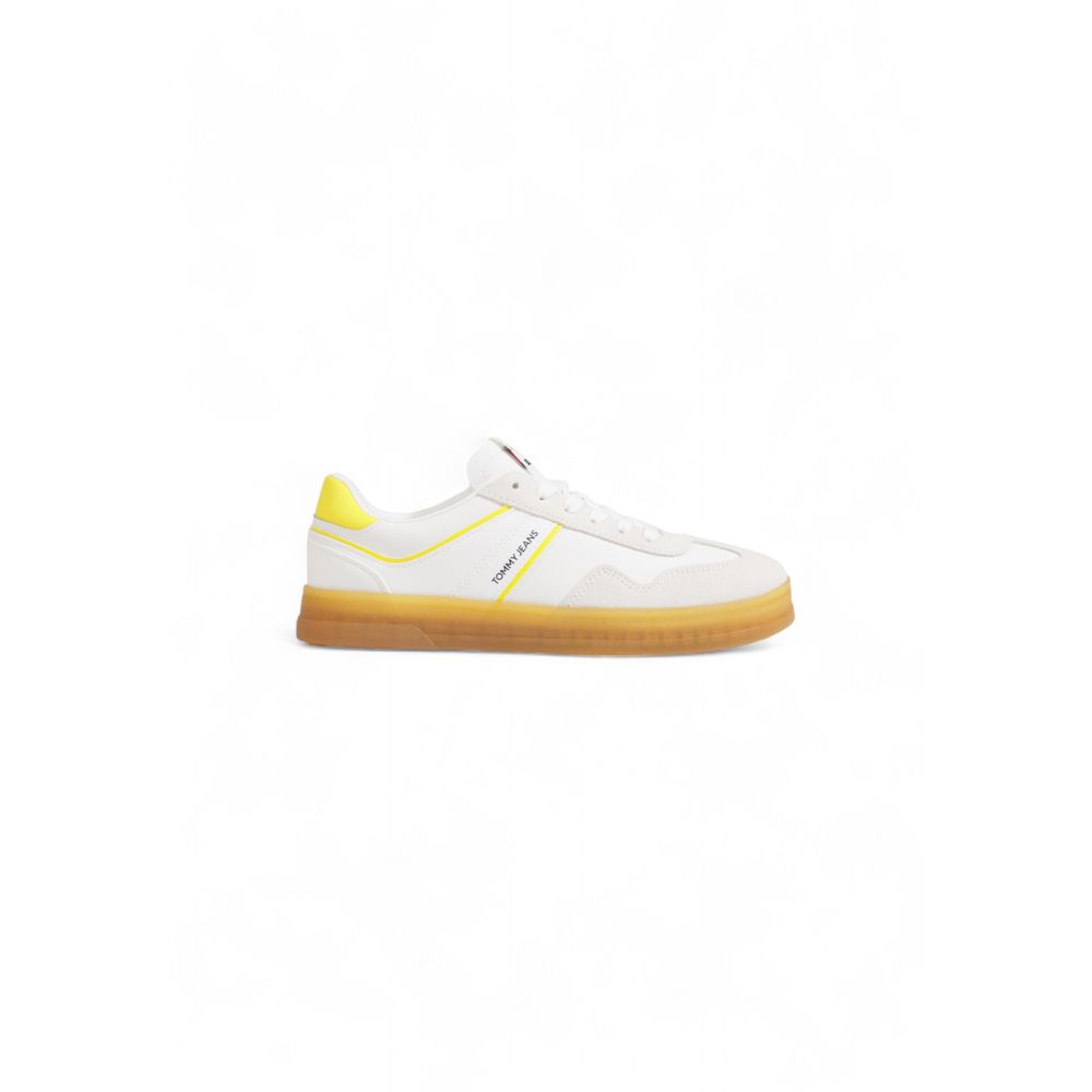 Tommy Hilfiger gul ruskind sneaker