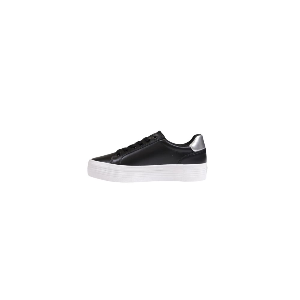 Calvin Klein Jeans Black Leather Sneaker