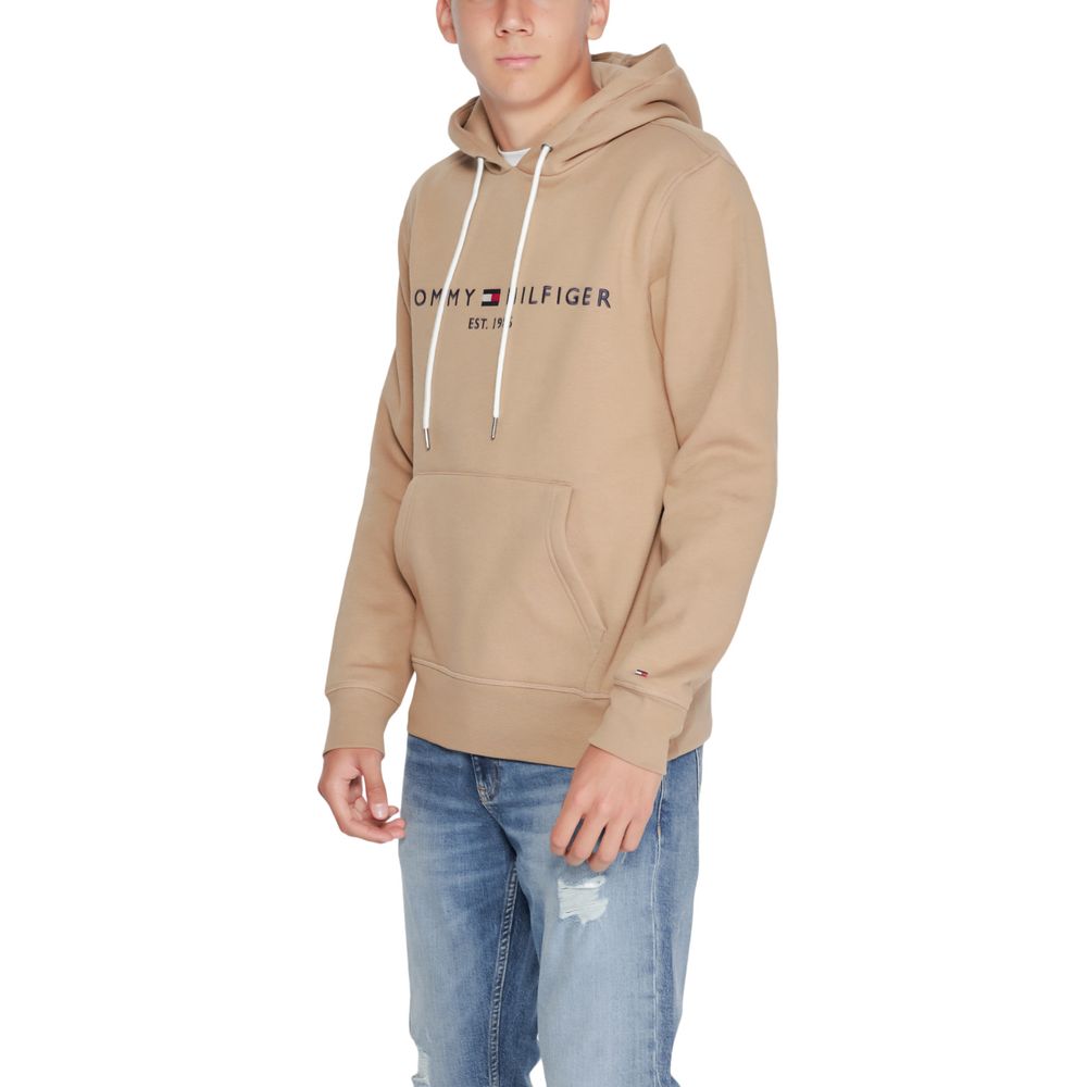 Tommy Hilfiger Beige bomuldstrøje