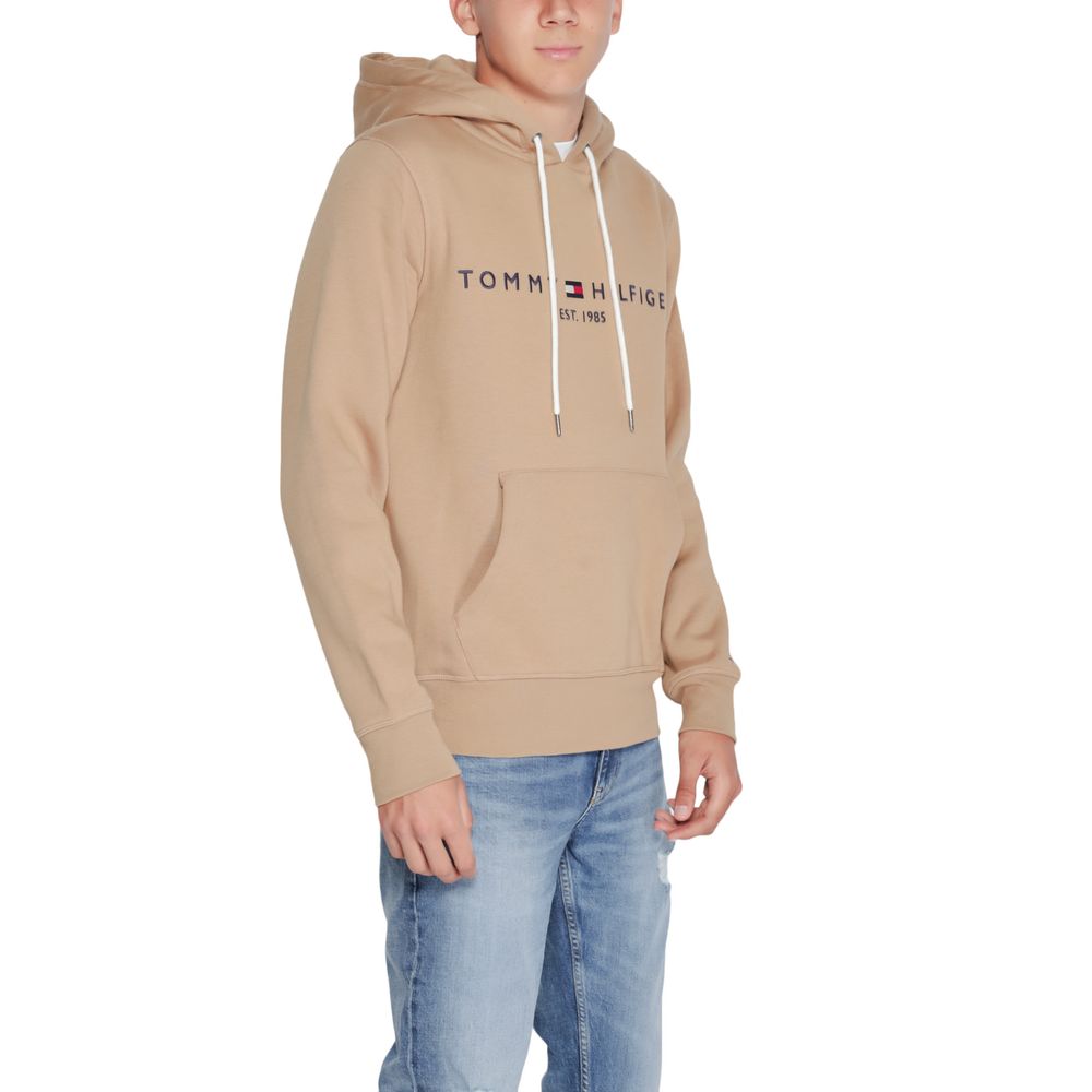 Tommy Hilfiger Beige bomuldstrøje