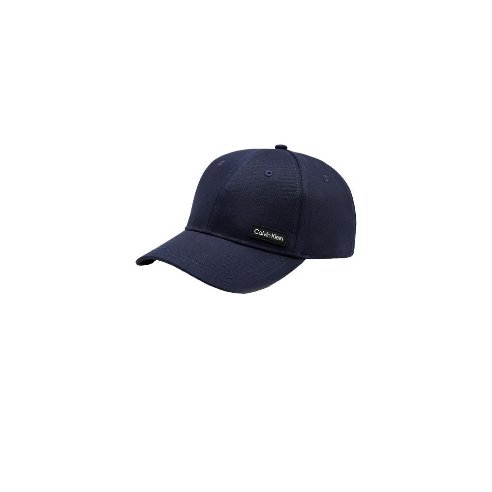 Calvin Klein Blue Cotton Hats &amp; Cap