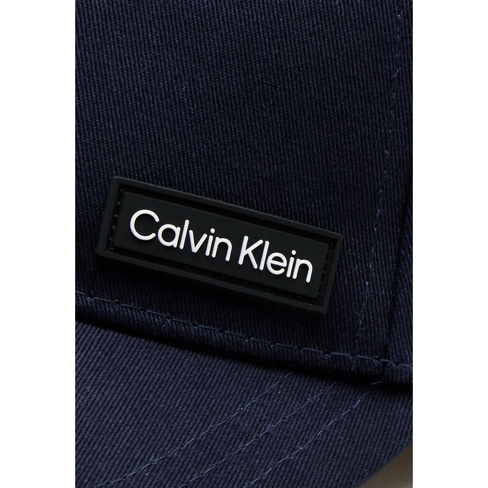 Calvin Klein Blue Cotton Hats &amp; Cap