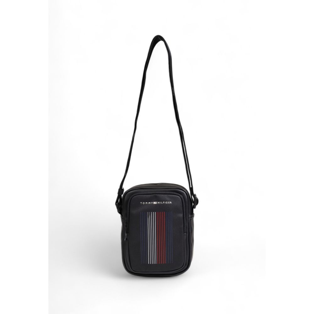 Tommy Hilfiger sort polyethylen taske