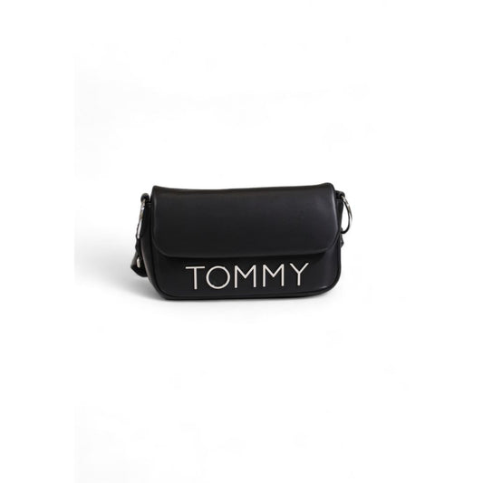 Tommy Hilfiger sort polyethylen håndtaske