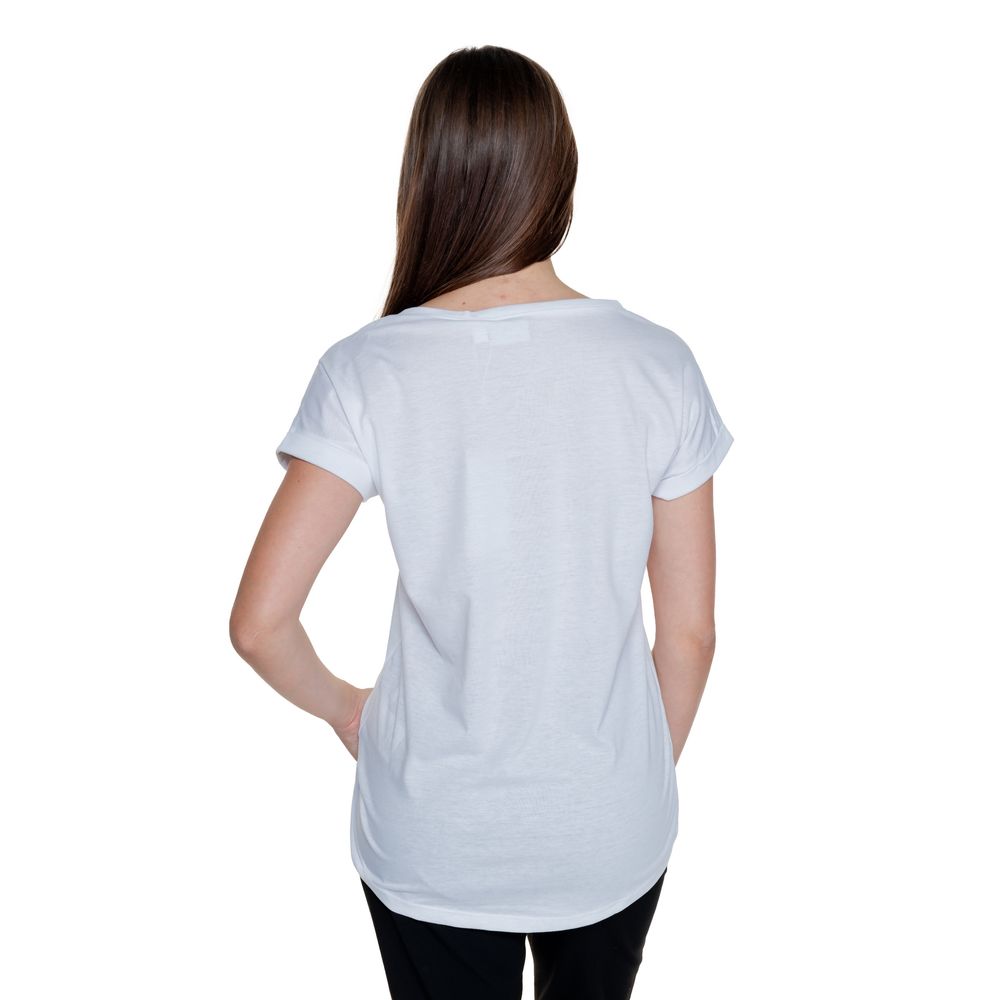 Vila Clothes White Bomuld Toppe &amp; T-Shirt