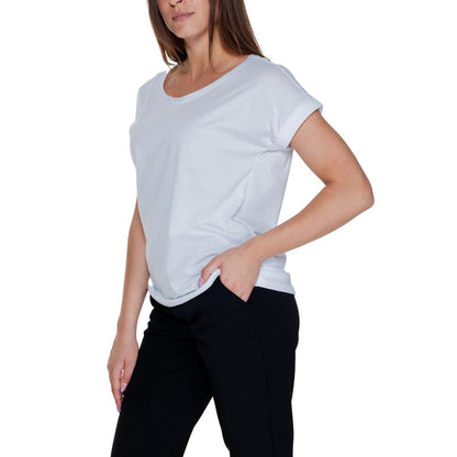Vila Tøj Hvide Bomuldstoppe &amp; T-shirt