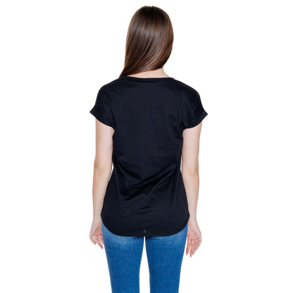 Vila Tøj Sorte bomuldstoppe &amp; T-shirt