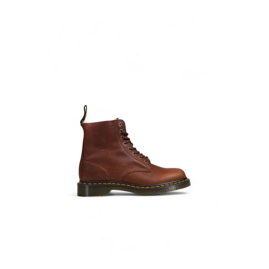 Dr. Martens brun læderstøvle