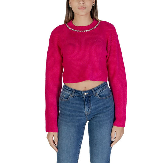 Only Pink Genbrugspolyester Sweater