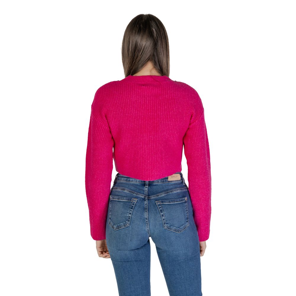 Only Pink Genbrugspolyester Sweater