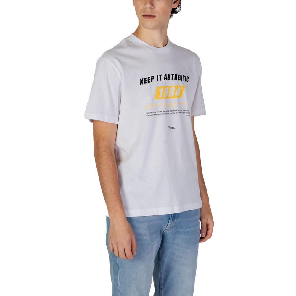 Gas hvid bomuld T-shirt